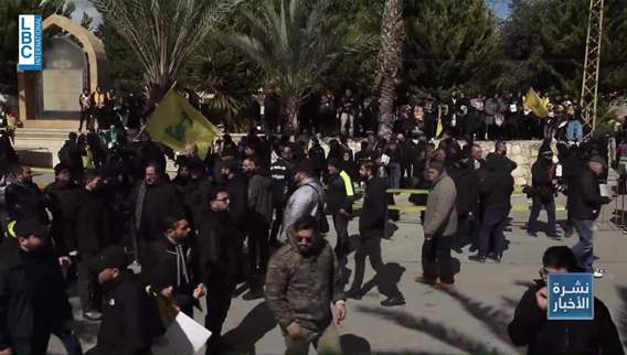 South Lebanon's Deir Qanoun En Nahr bids farewell to Hezbollah's Hashem Safieddine